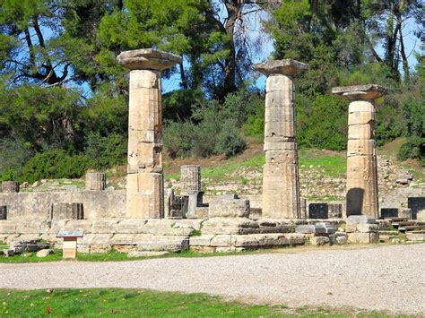 Hermes temple in olympia